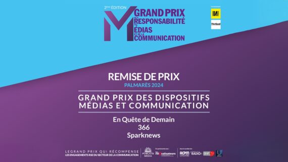 5 trophées pour 366 au Grand Prix de la Responsabilité des médias !