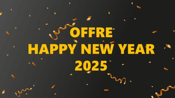 Démarrez l’année en fanfare avec notre offre Happy New Year 2025